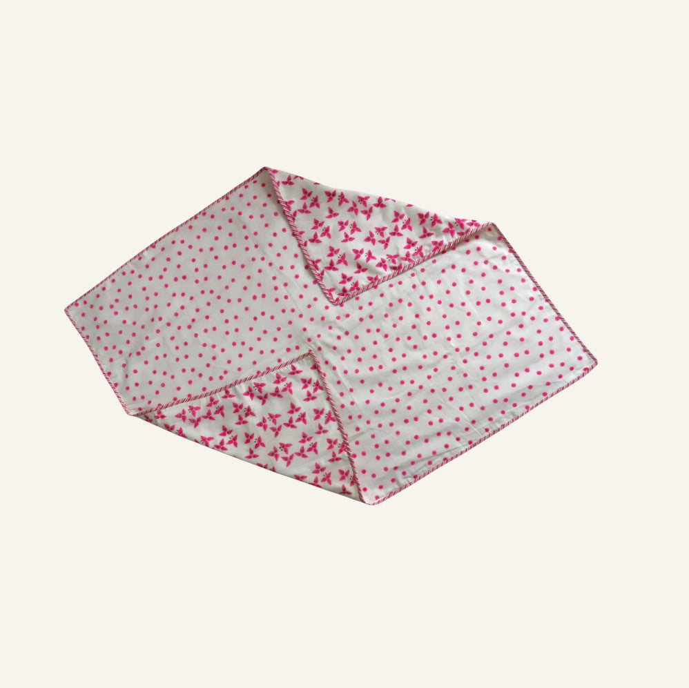 Bougainvillea Printed Blanket