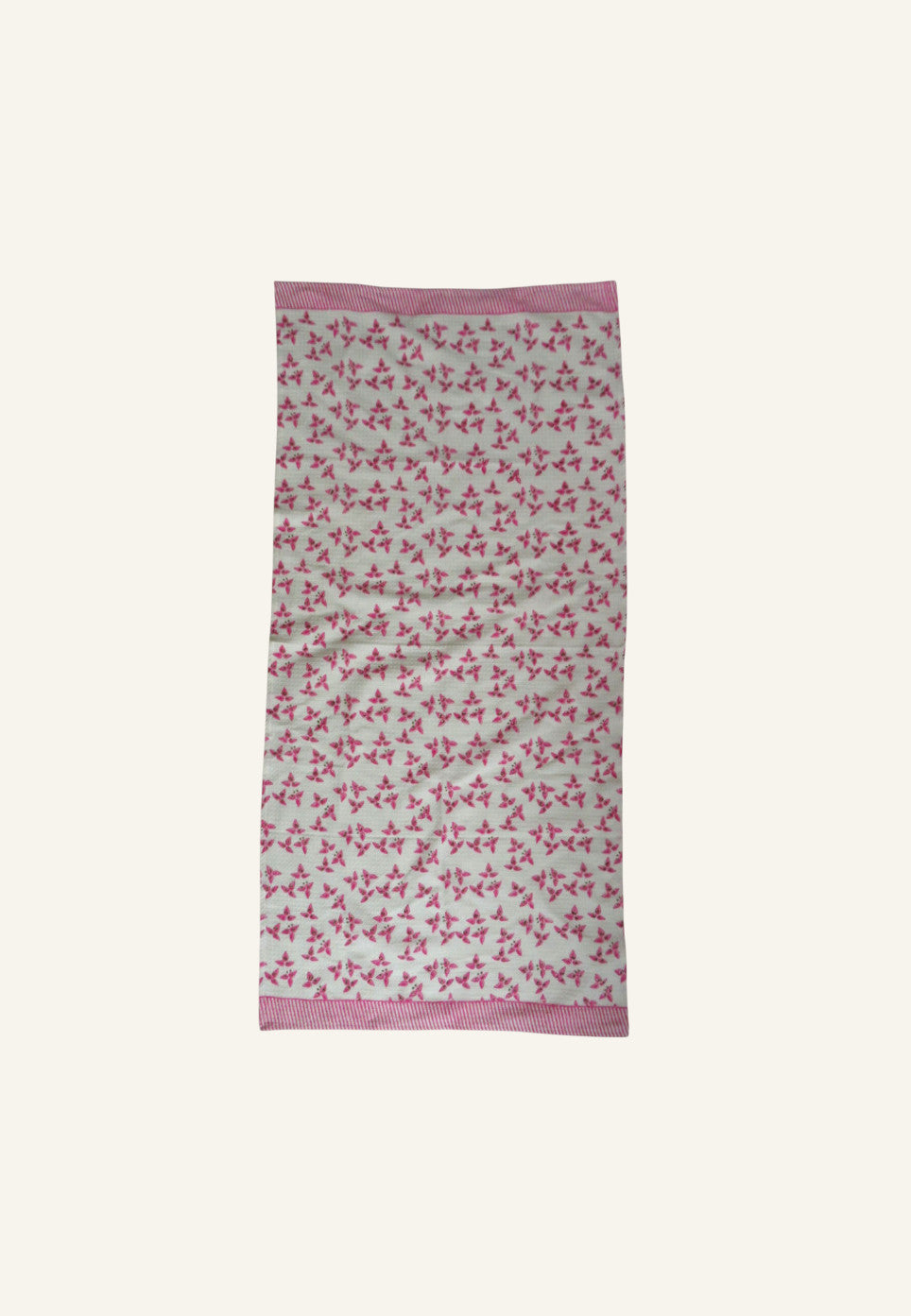 Bougainvillea Printed Bath Towel
