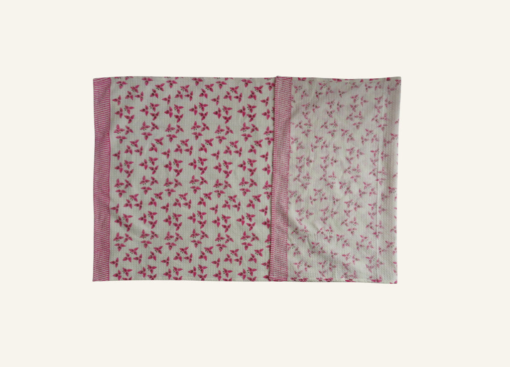 Bougainvillea Printed Bath Towel