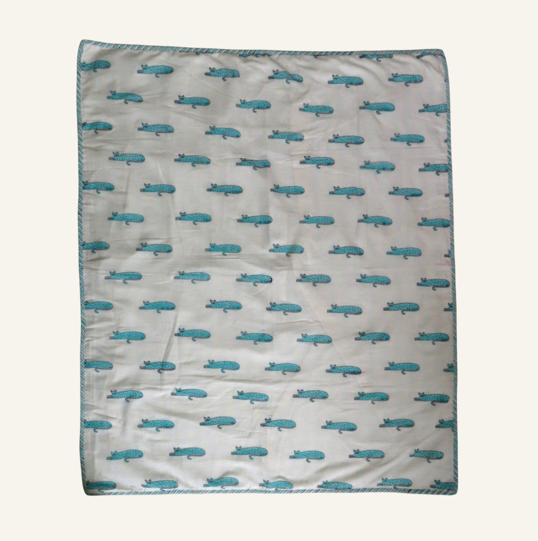 Cat Printed Blanket
