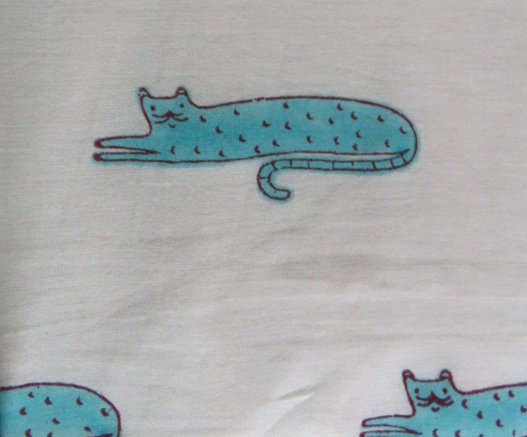 Couverture imprimée chat