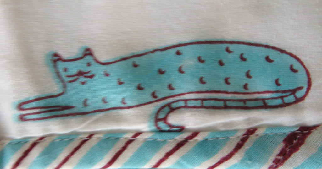Couverture imprimée chat