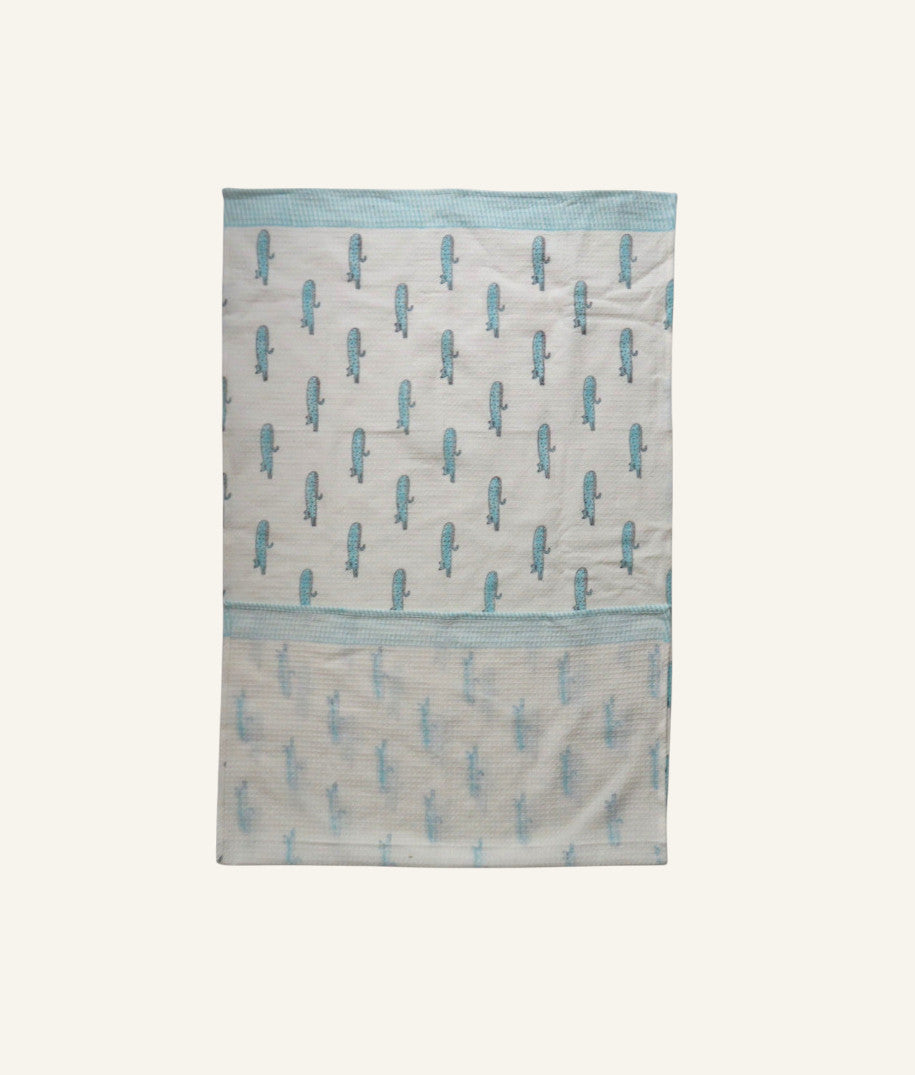 Cat Printed Bath Towel