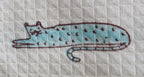 Cat Printed Bath Towel
