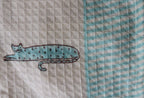 Cat Printed Bath Towel