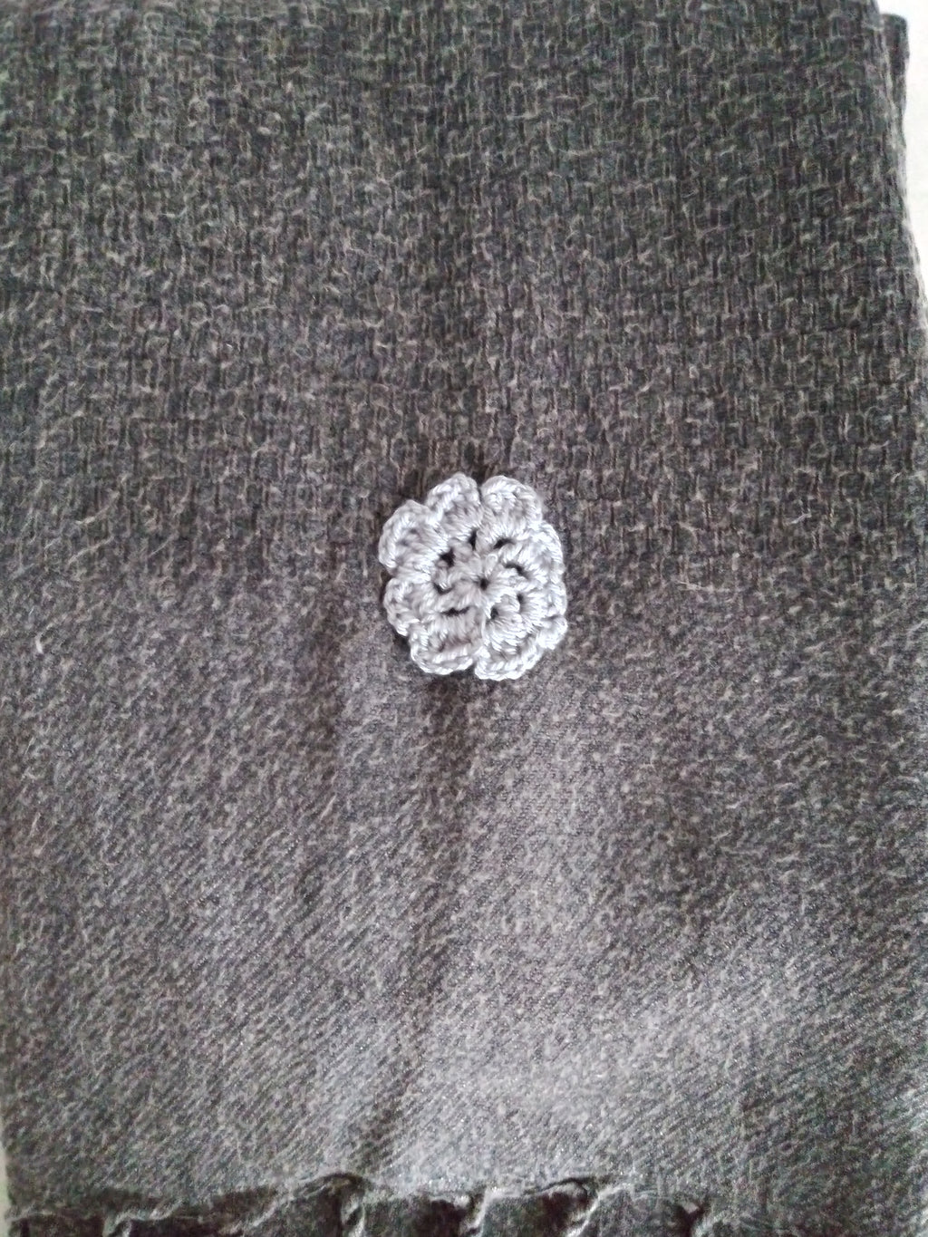 Stoned Flower Bamboo Scarf