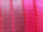Tricolor Thick Striped Vegan Silk Shawl