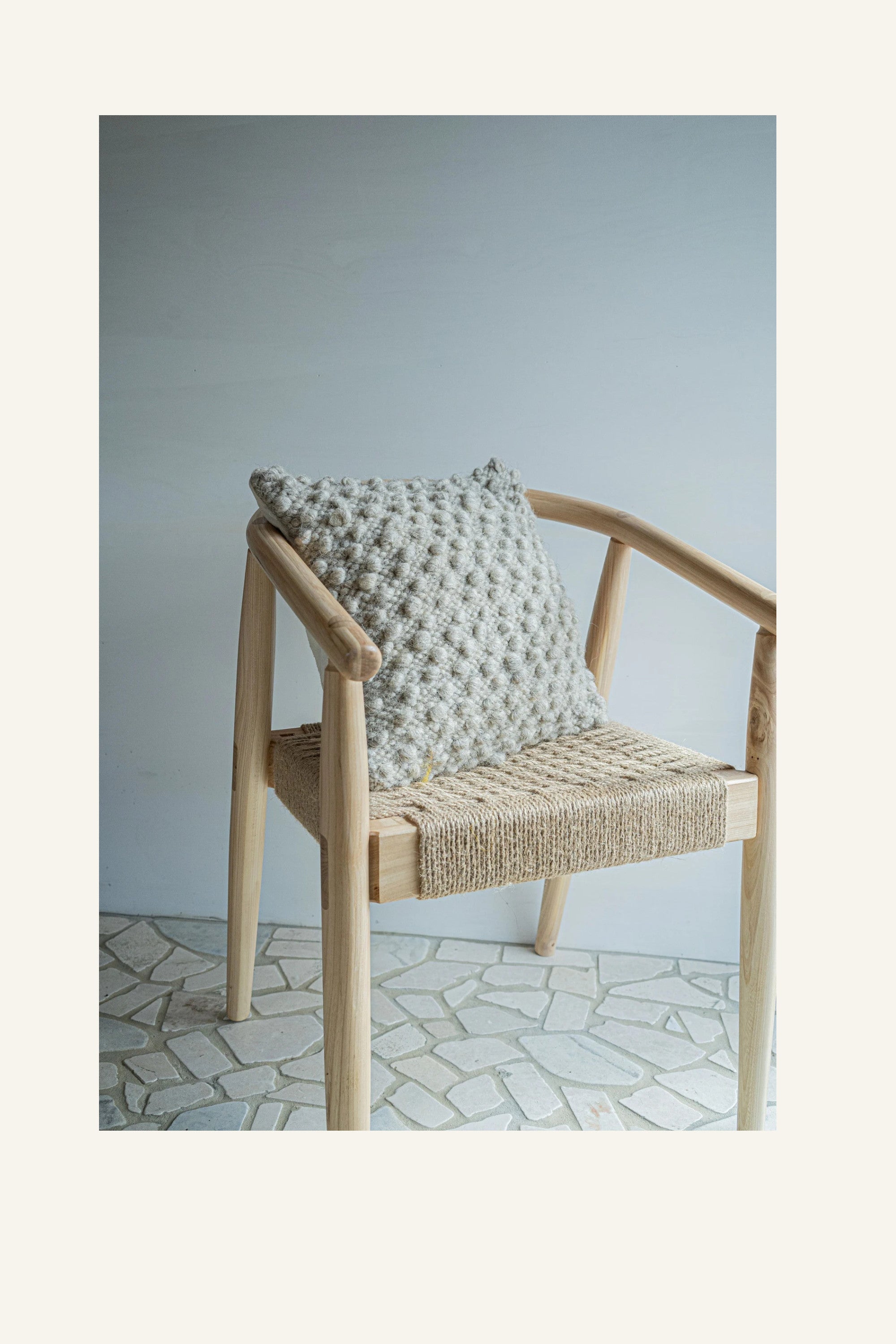 Combined Wool Cushion