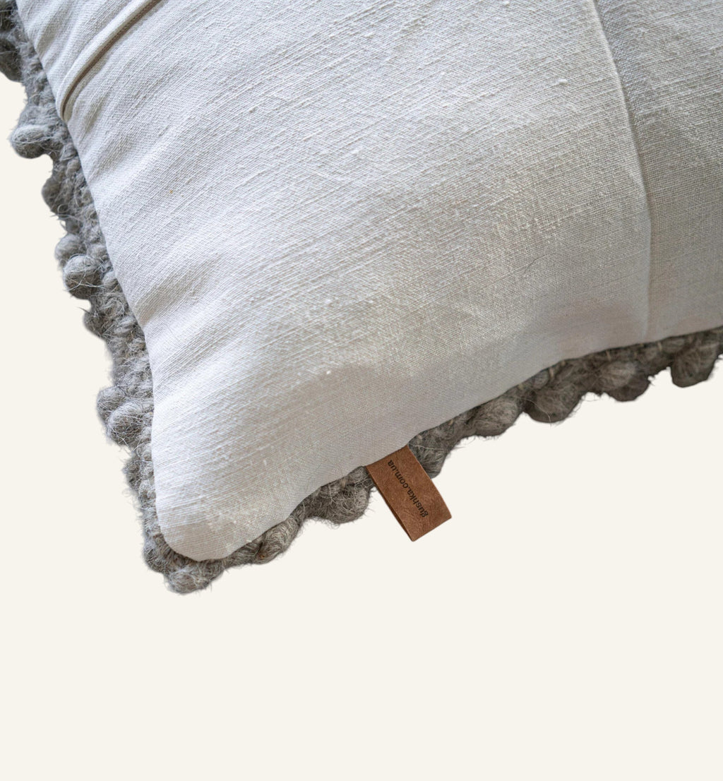 Combined Wool Cushion